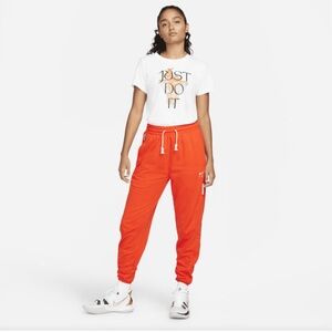 Women’s Nike Swoosh Fly Standard Issue Orange Joggers